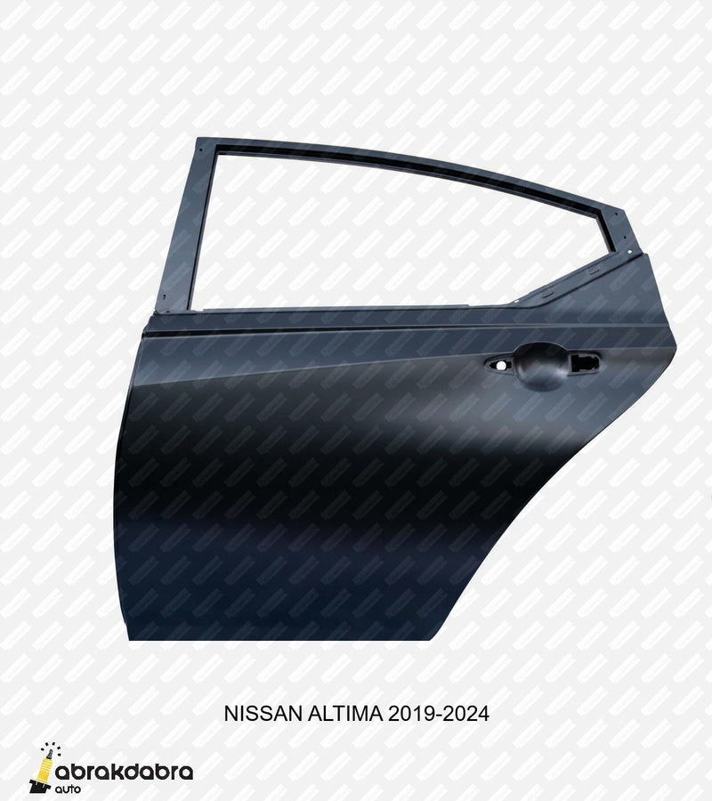 Door shell - Nissan Altima S, SL, SR, SV, Platinum  2019 to 2024. List price 684 Net price 398