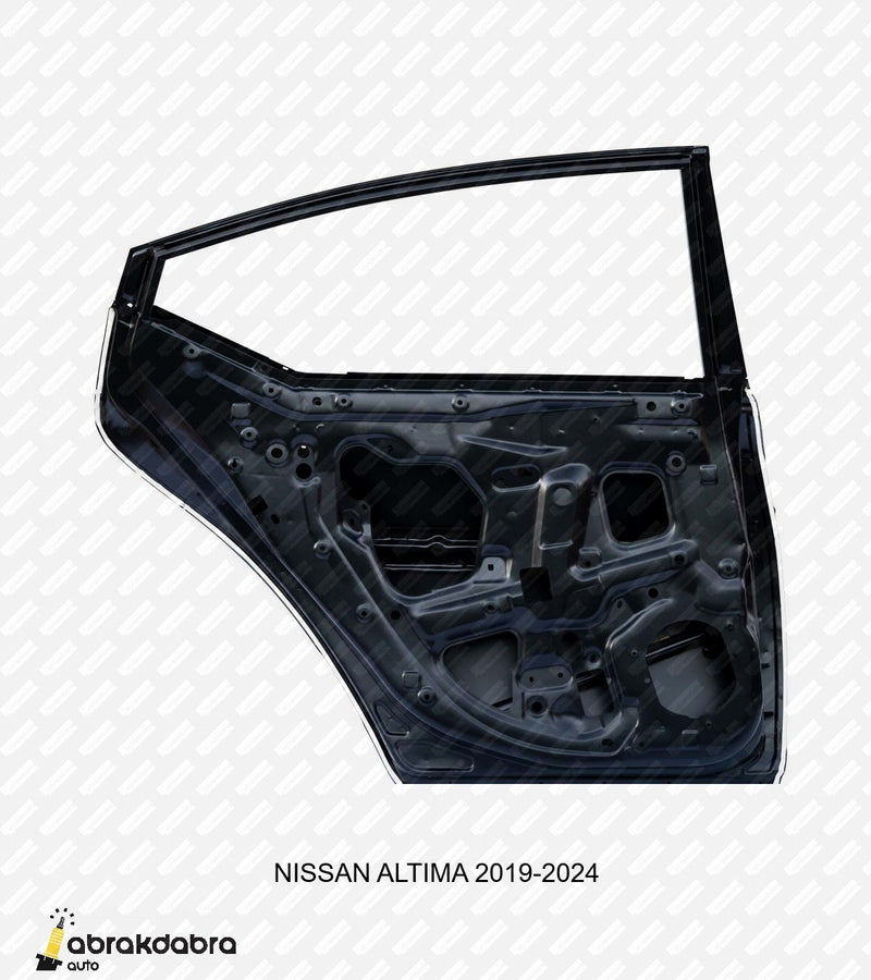 Door shell - Nissan Altima S, SL, SR, SV, Platinum  2019 to 2024. List price 684 Net price 398