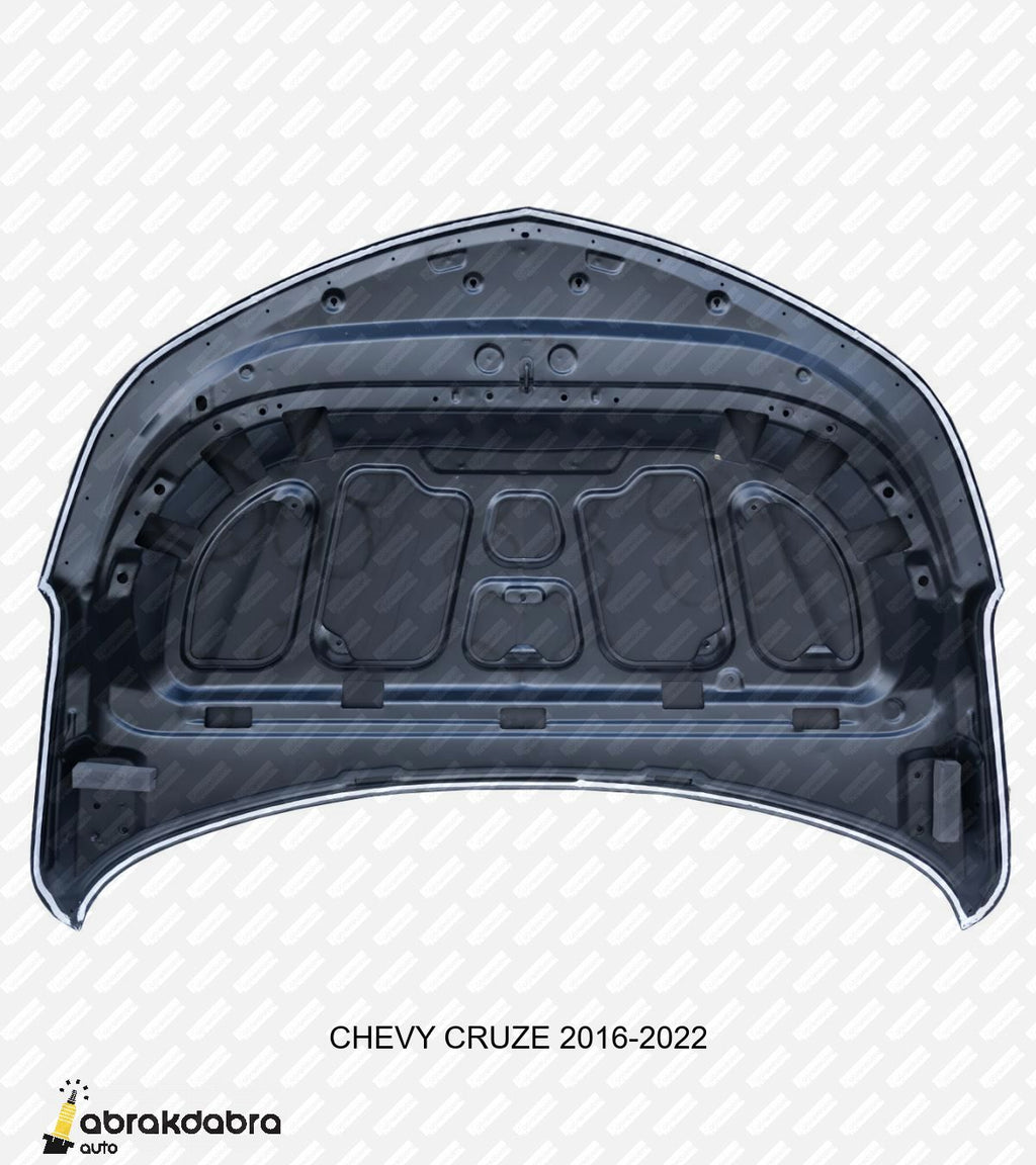 Hood - Chevy Cruze 2016 to 2022. New aftermarket. List price 525  Shop price 229