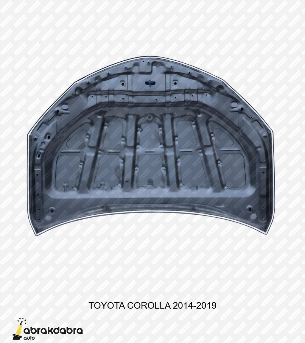 Hood - Toyota Corolla 2014 to 2019. New aftermarket. List price 179 Shop price 105