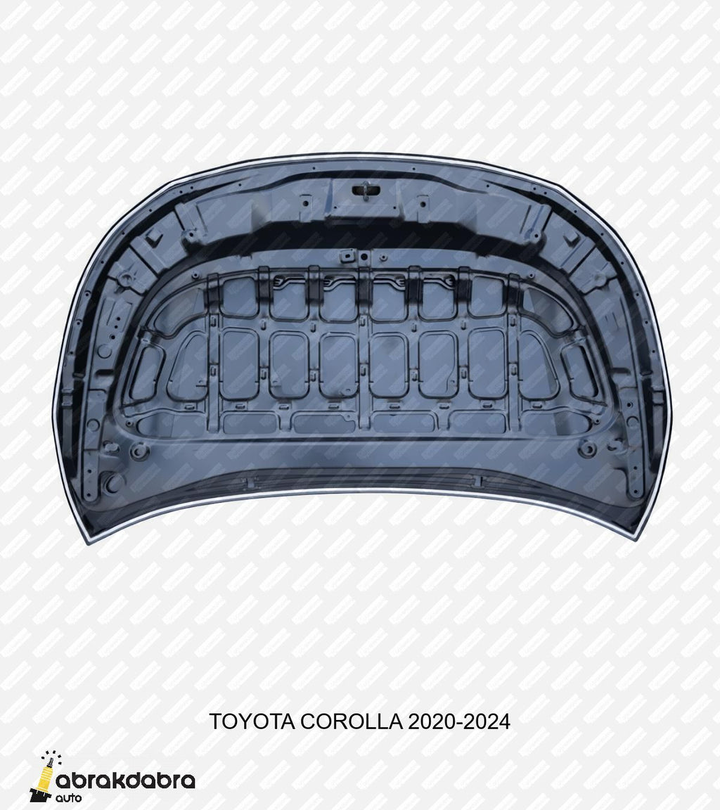 Hood - Toyota Corolla 2020 to 2024. New aftermarket. List price 234  Shop price 145