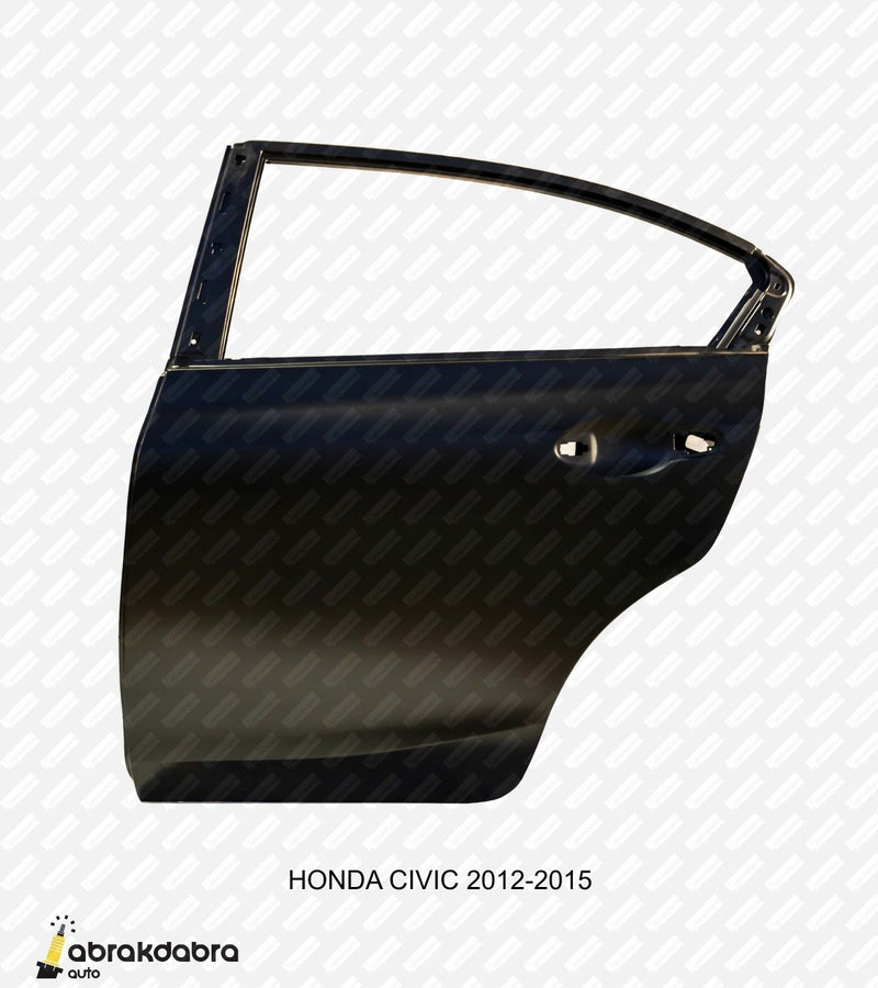 Door shell - Honda Civic  EX, EX Navi, EX-L, EX-L Navi, LX, HF, Hybrid   2012 to 2015. List price 600 Shop price 305