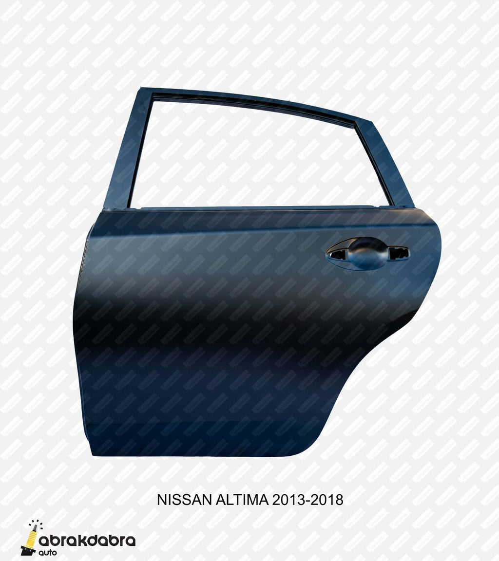 Door shell - Nissan Altima  2.5, 2.5 S, 2.5 SL, 2.5SR, 2.5 SV, 3.5 SL, 3.5 SR    2013 to 2018. List price 470 Shop price 269