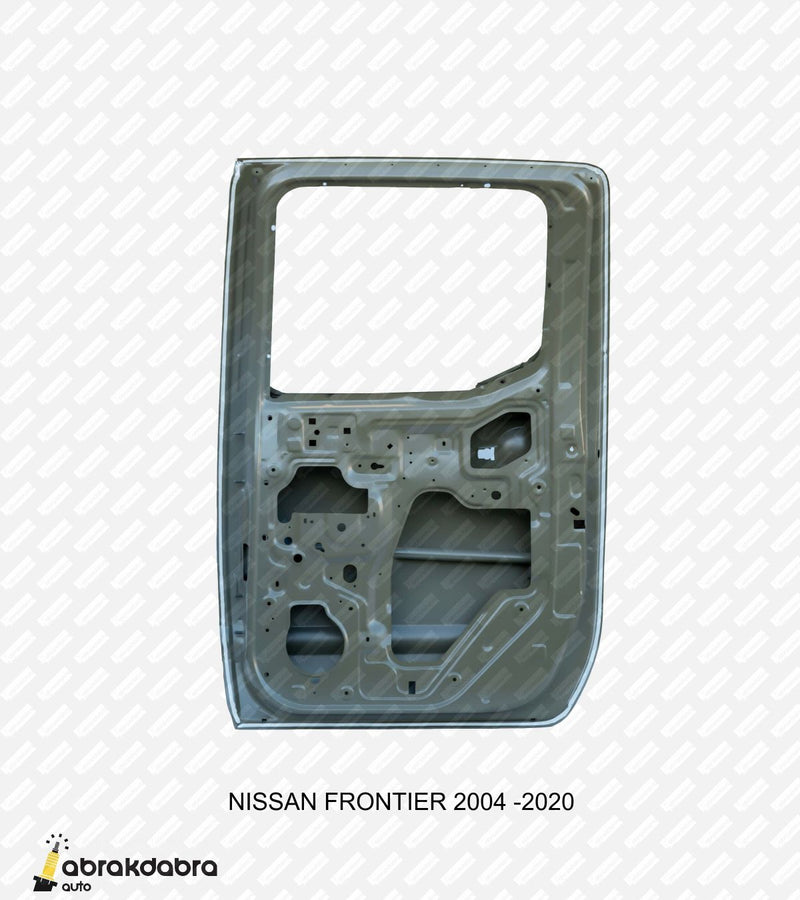 Door shell - Nissan Frontier  S, SL, SV, PRO-4X  (double cabin)  2004 to 2020. List price 570 Shop price 369