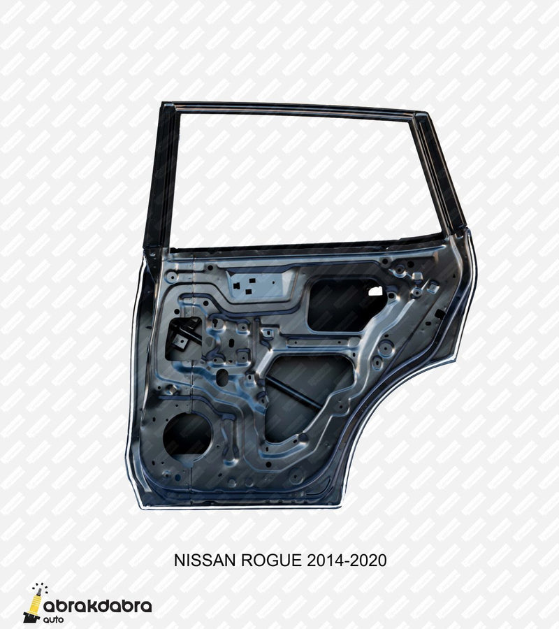 Door shell - Nissan Rogue  S, SL, SV   2013 to 2020. List price 664 Shop price 389