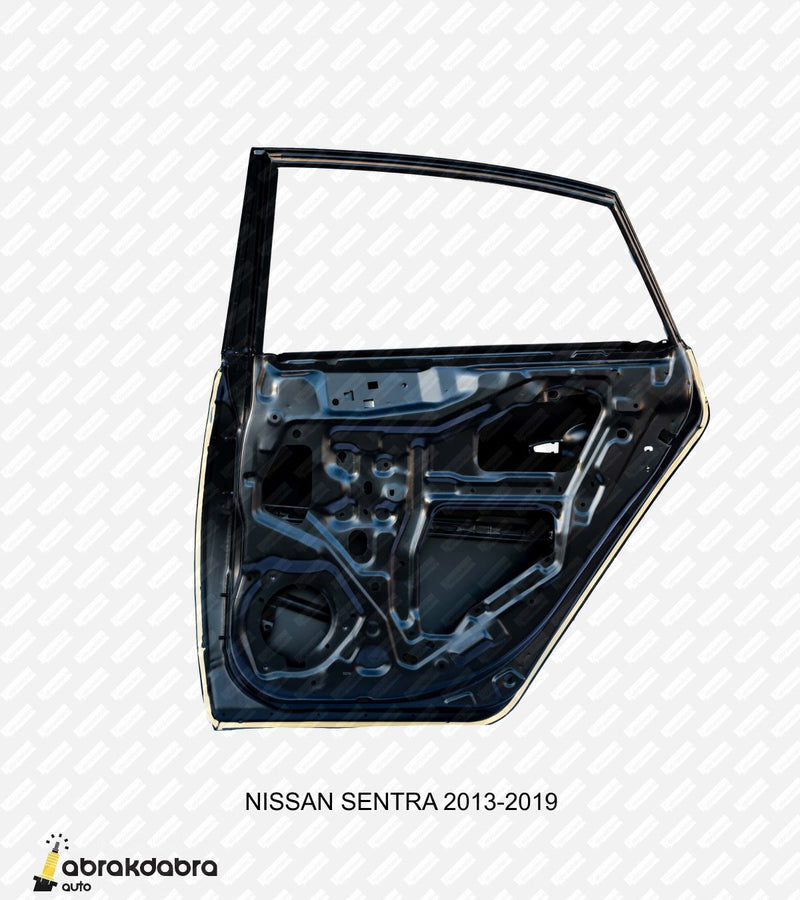 Door shell - Nissan Sentra S, SL, SR, SV  2013 to 2019. List price 540 Shop price 329