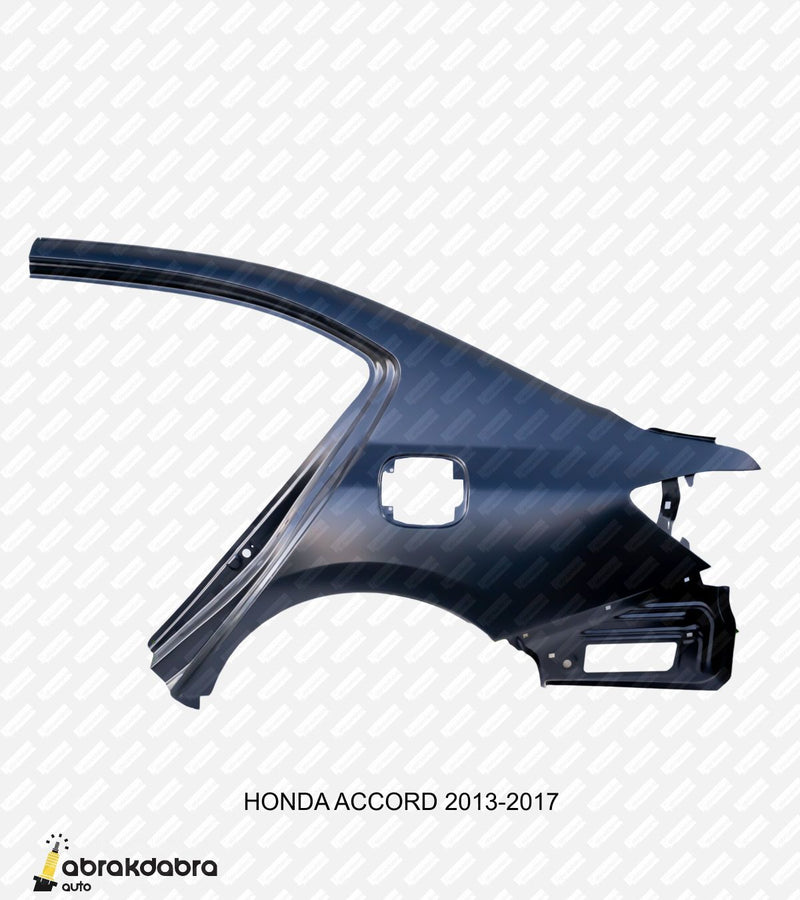 Quarter panels - Honda Accord  EX, EX-L, LX, LX-S, Sport, Hybrid EX-L   2013 to 2017