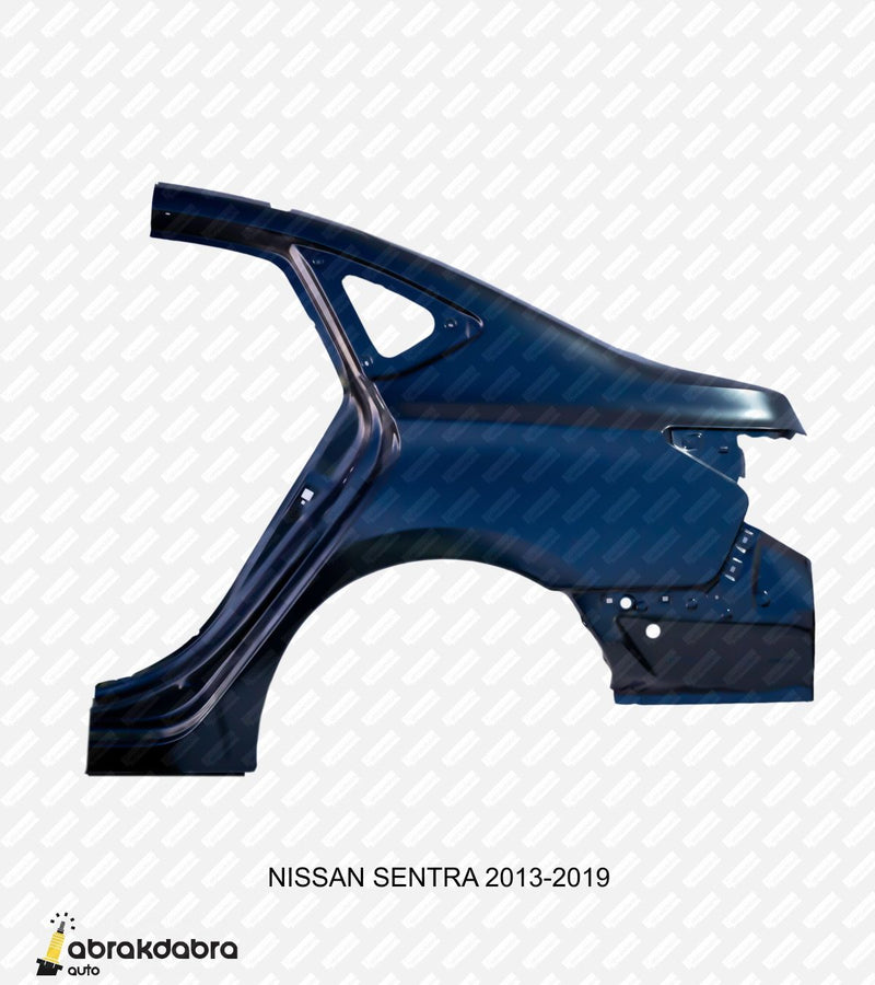 Quarter panels - Nissan Sentra S, SL, SR, SV   2013 to 2019