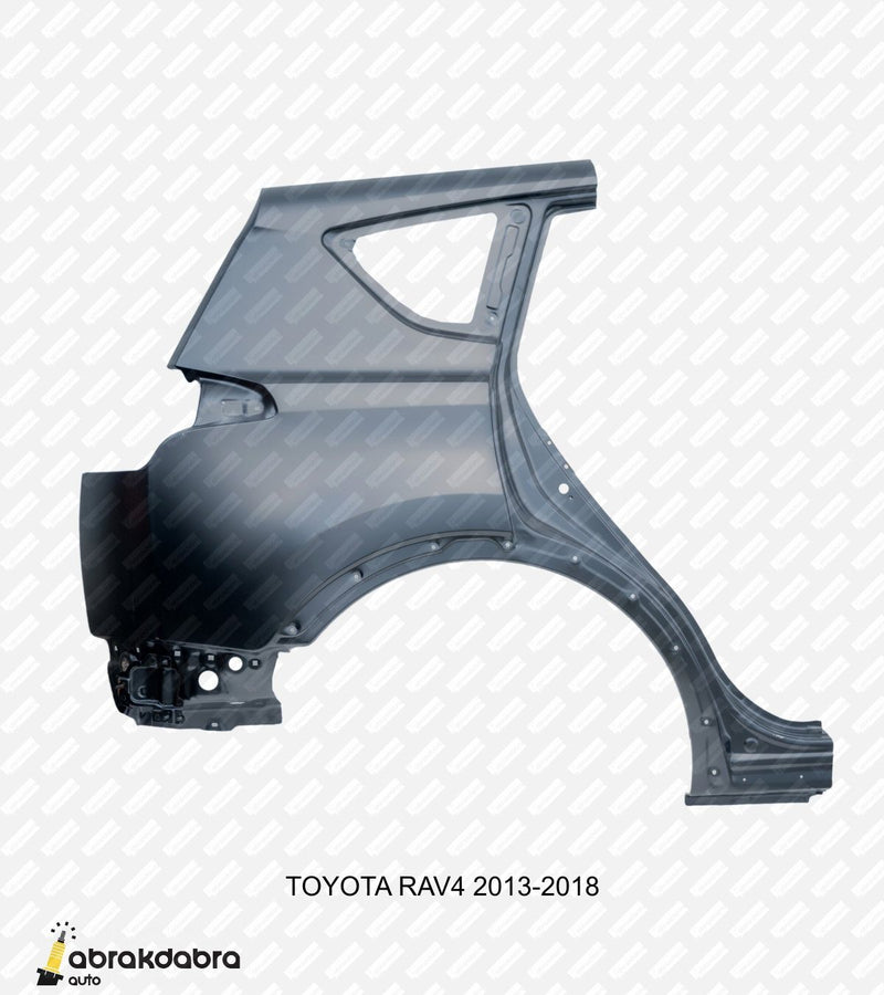 Quarter panels - Toyota RAV4 XLE, ES, Limited, Hybrid LE, Hybrid SE, Hybrid Limited, Platinum  2013 - 2018