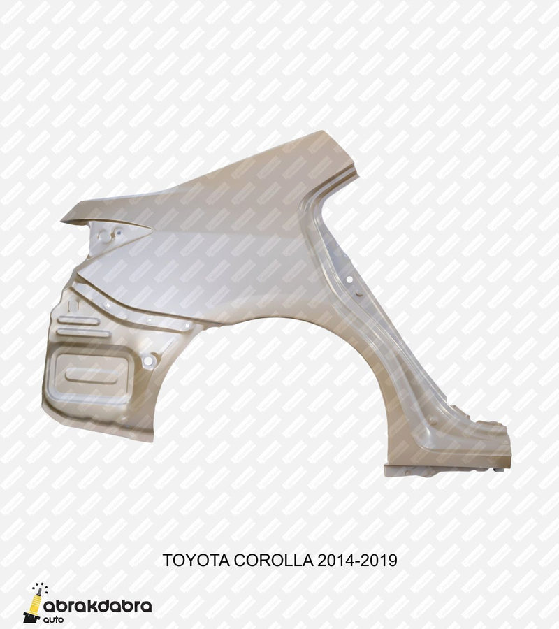 Quarter panels -Toyota Corolla    L, LE, S, LE Eco, Special Edition  2014 - 2019