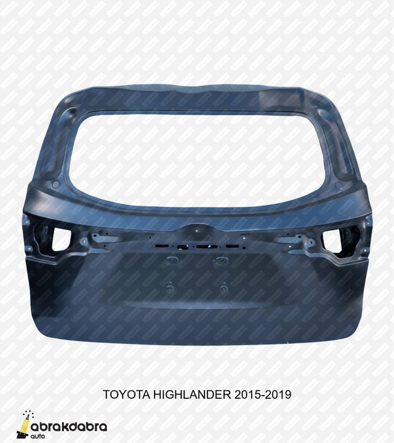 Trunk lids - Toyota Highlander    2015 to 2019. List price 645 Shop price 420