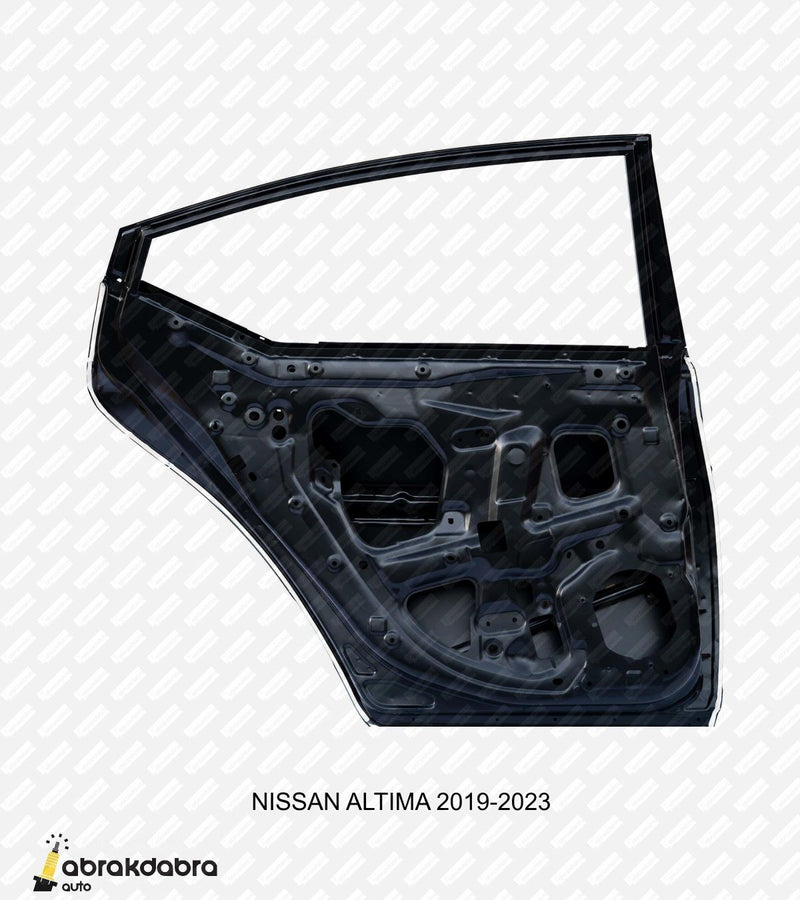 Door shell - Nissan Altima S, SL, SR, SV, Platinum  2019 to 2023. List price 684 Shop price 394